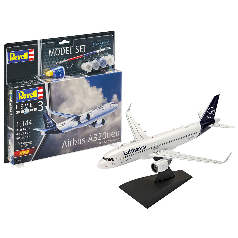 Revell 1:144 - Model Set - Airbus A320neo-Yarrawonga Fun and Games