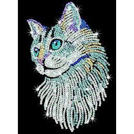 Sequin Art - Cat-Yarrawonga Fun and Games