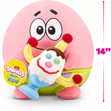 Snackles 14" Plush - Spongebob-Patrick-Yarrawonga Fun and Games