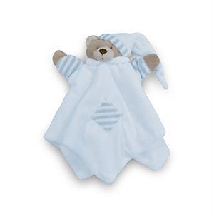 Soft Bear Blankets - 30cm - Various Colours-Blue-Yarrawonga Fun and Games