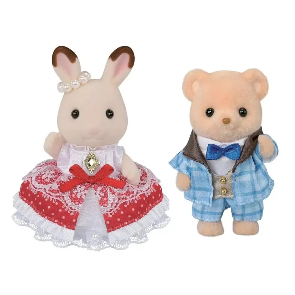 Sylvanian Families Aniversary Freinds - Freya and Theo-Yarrawonga Fun and Games