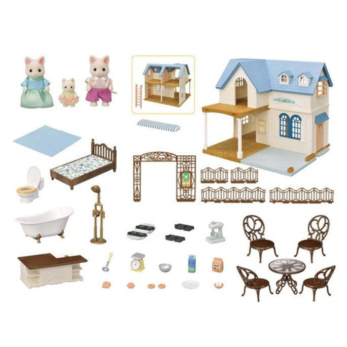 Sylvanian Families - Courtyard Home Gift Set-Yarrawonga Fun and Games