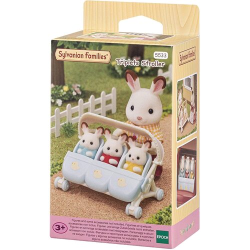Sylvanian Families - Triplets Stroller-Yarrawonga Fun and Games