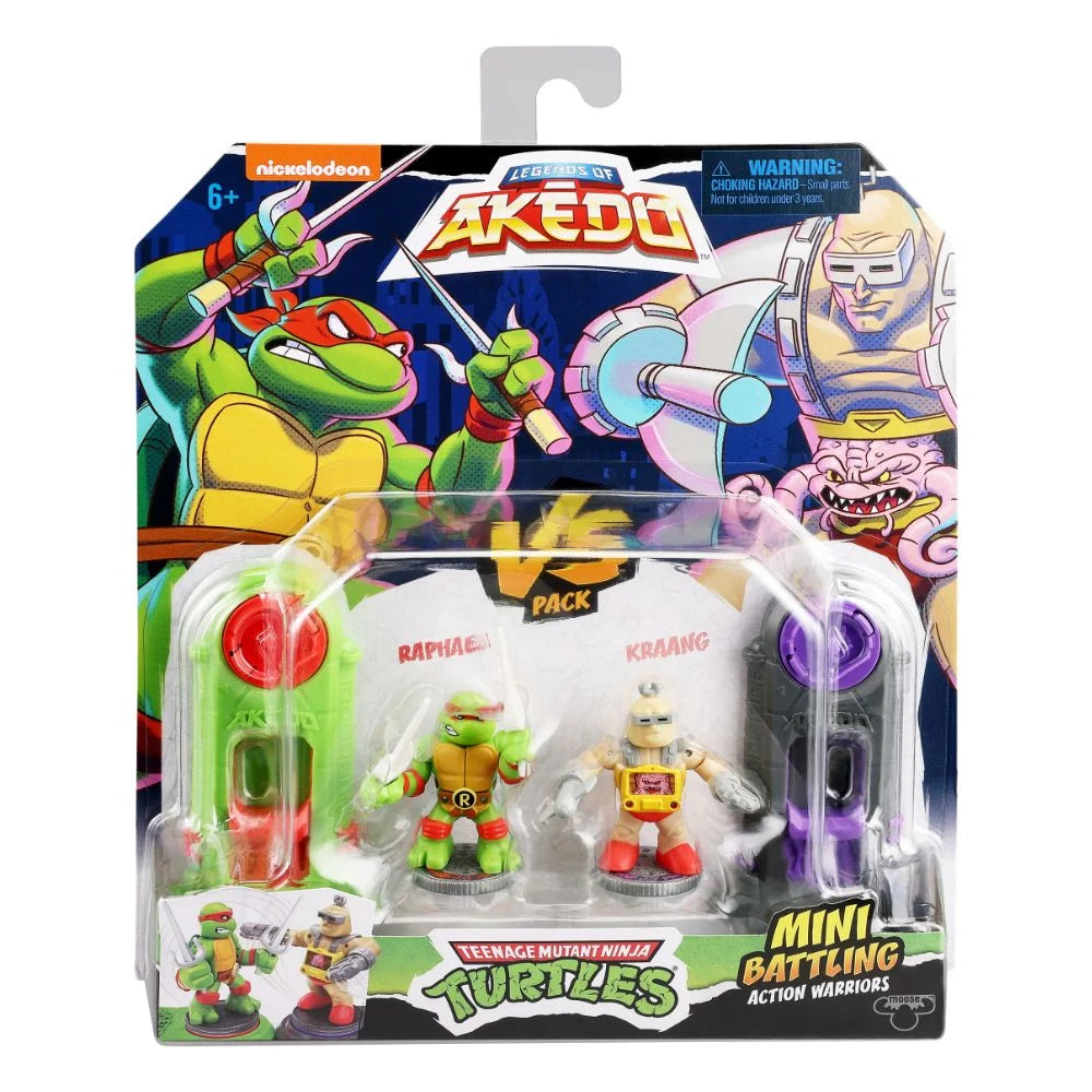 TMNT Akedo Battle Pack - Rahpael Vs Keraang-Yarrawonga Fun and Games