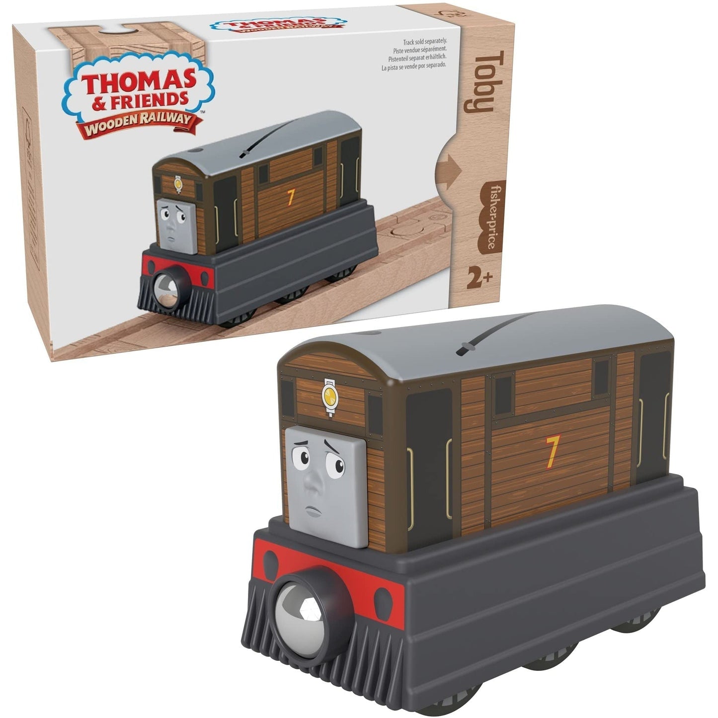 Thomas and Friends - Wooden - Toby-Yarrawonga Fun and Games