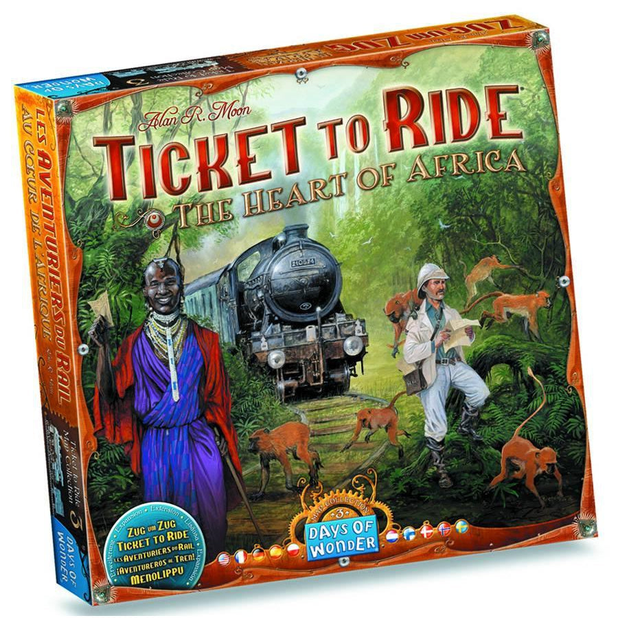 Ticket to Ride - Heart of Africa-Yarrawonga Fun and Games.