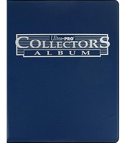 Ultra Pro 9 Pocket Collector Album - Blue-Yarrawonga Fun and Games