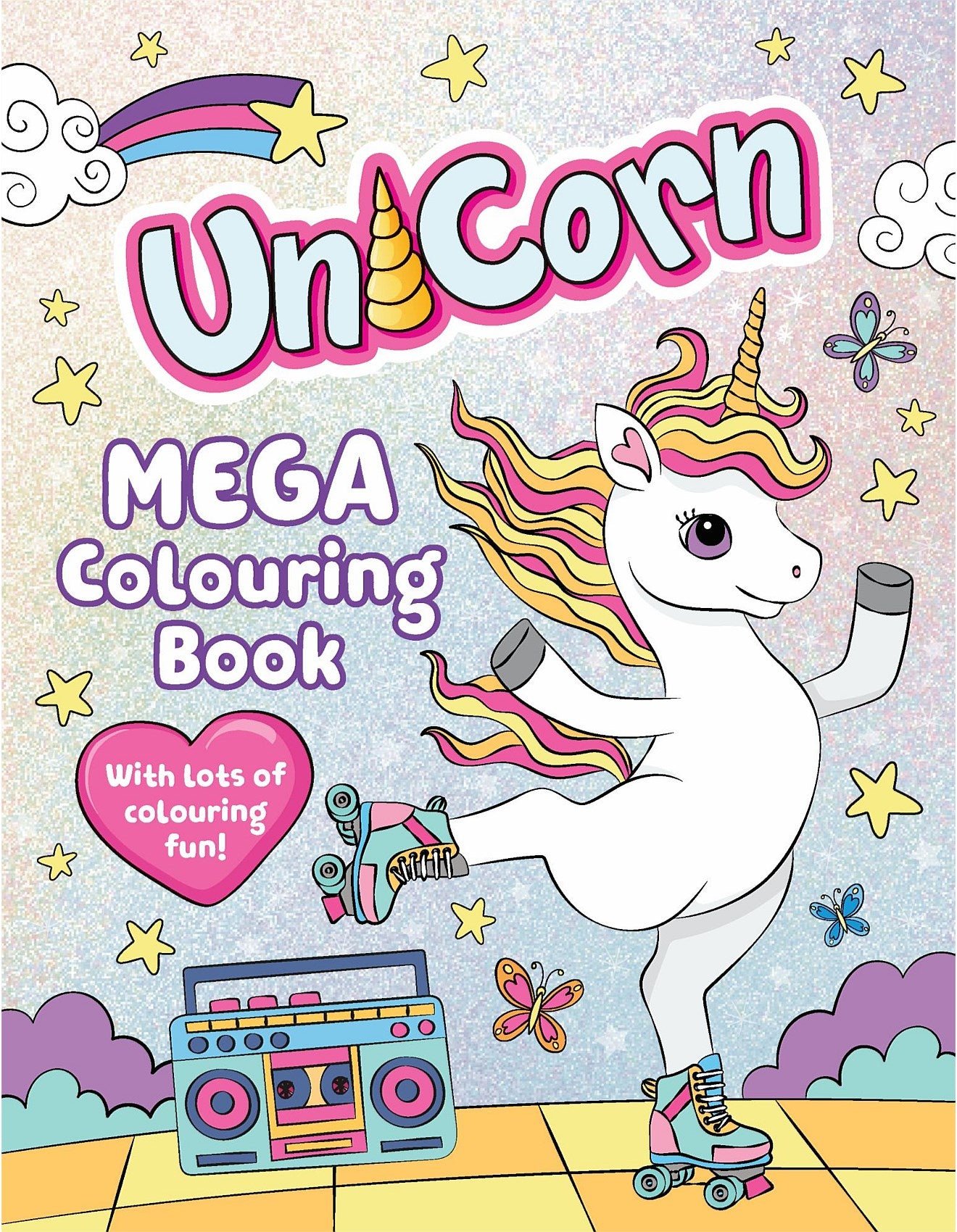 Unicorn Mega Colouring Book