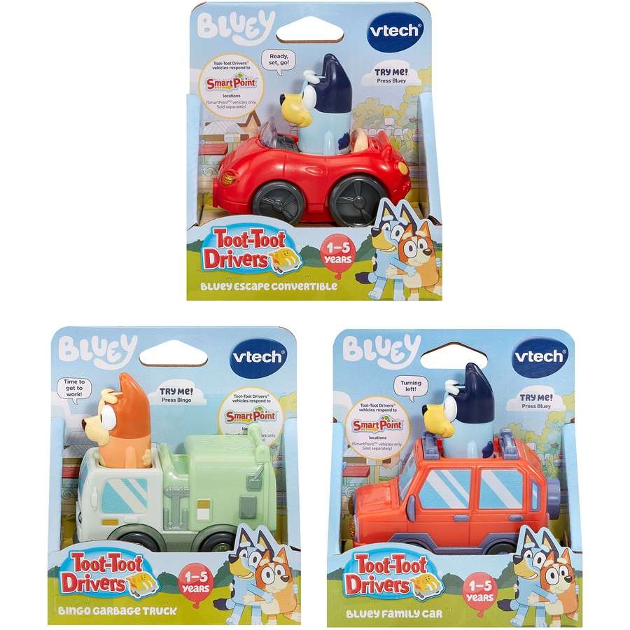 Vtech - Toot Toot Drivers Bleuy - 6 Desgins