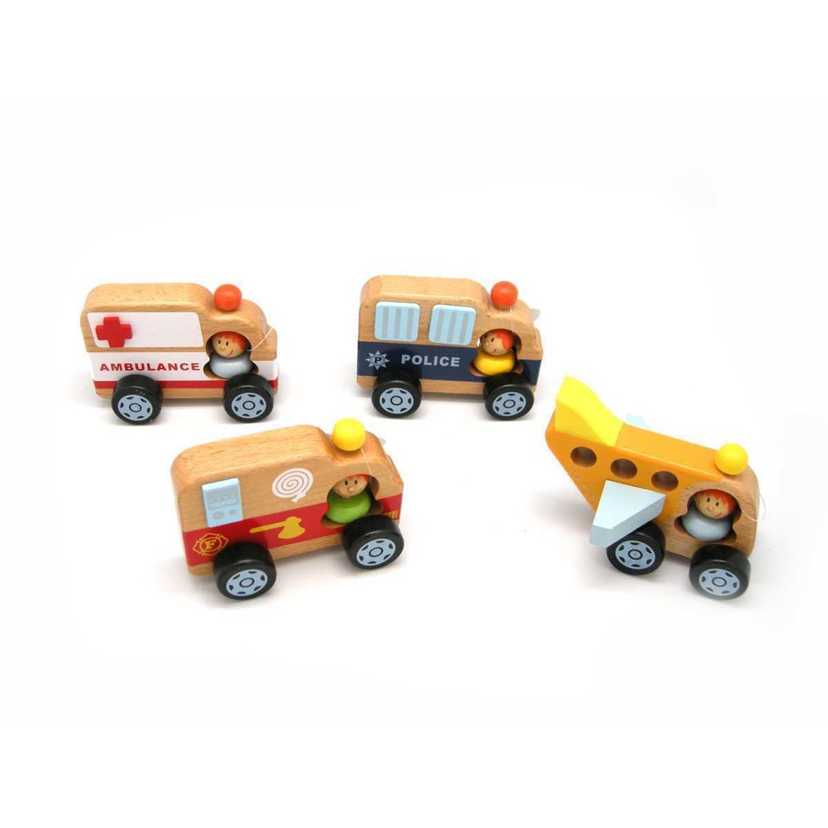 Wooden Emergency Vehicles-Yarrawonga Fun and Games