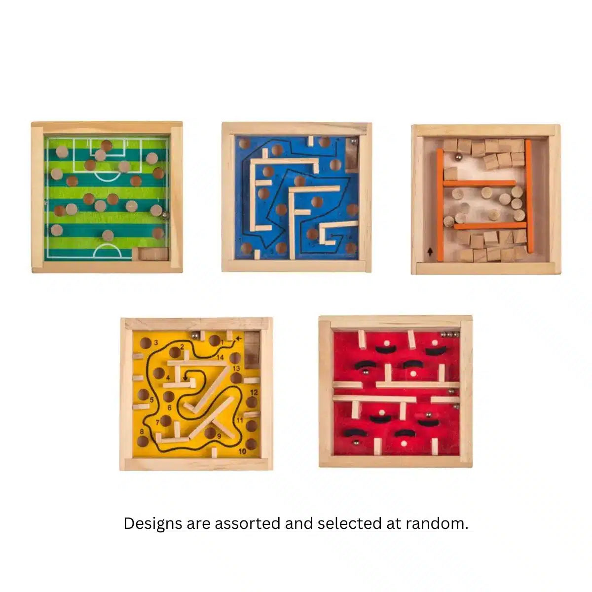 Wooden Labyrinth Puzzles - Small-Yarrawonga Fun and Games