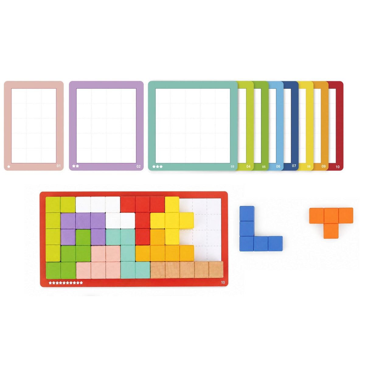 Wooden Puzzle Cubes-Yarrawonga Fun and Games