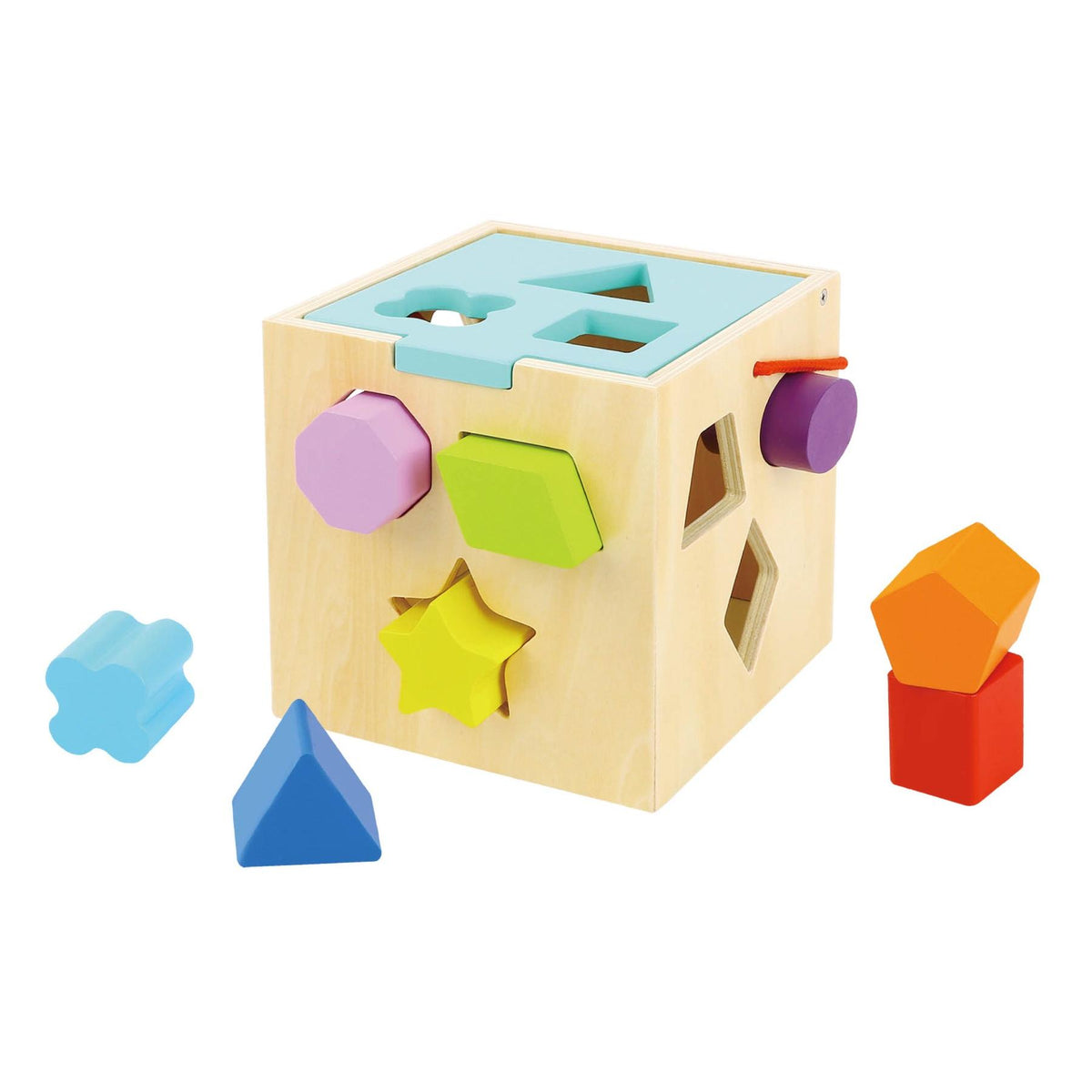 Wooden Shape Sorter-Yarrawonga Fun and Games