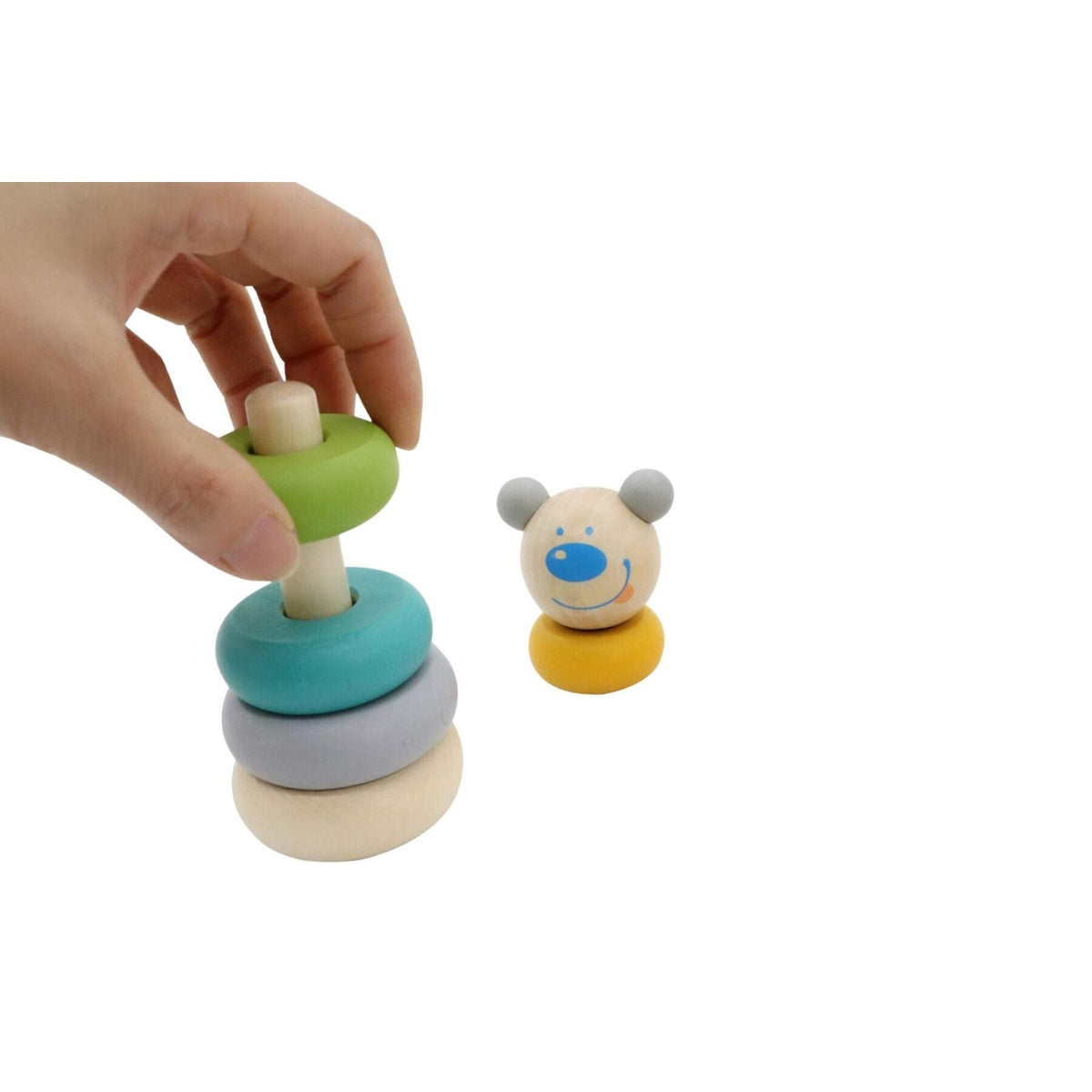 Wooden Stacking Toy-Yarrawonga Fun and Games