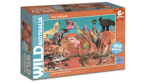 100 Piece Jigsaw - The Outback-Yarrawonga Fun and Games
