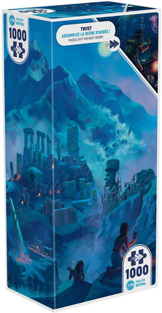 1000 Piece Jigsaw - Twist - Ancient Megalith-Yarrawonga Fun and Games