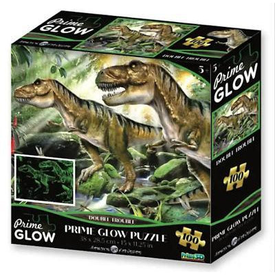 100 Piece Jigsaw - Double Trouble - Glow in the Dark-Yarrawonga Fun and Games