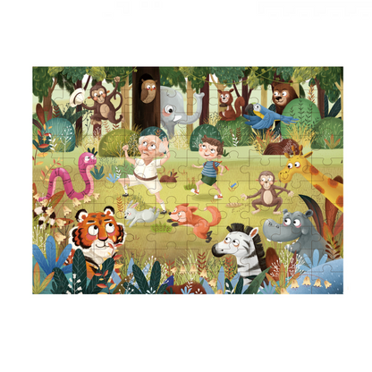 100 Piece Jigsaw - Forest Puzzle-Yarrawonga Fun and Games