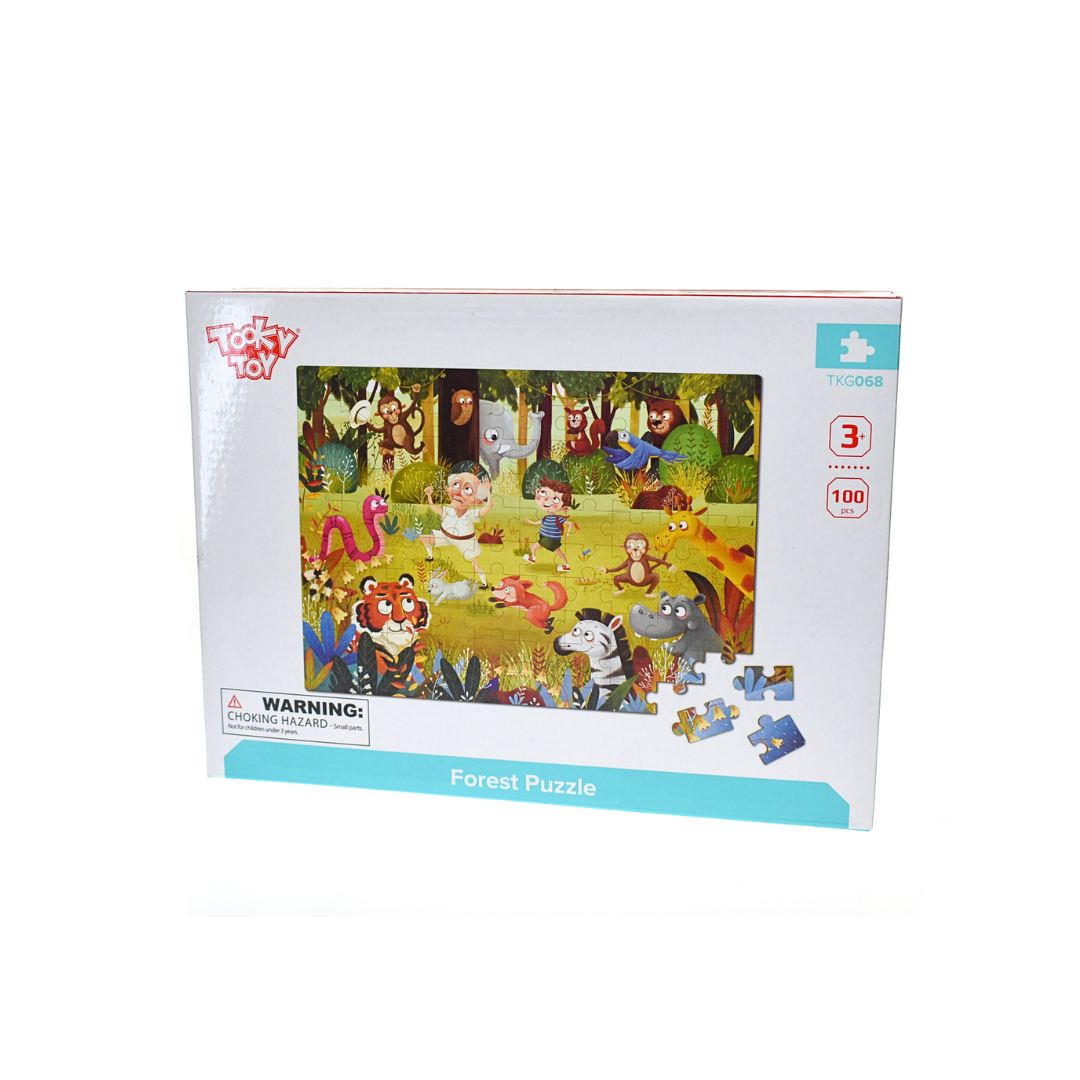 100 Piece Jigsaw - Forest Puzzle-Yarrawonga Fun and Games