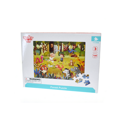 100 Piece Jigsaw - Forest Puzzle-Yarrawonga Fun and Games
