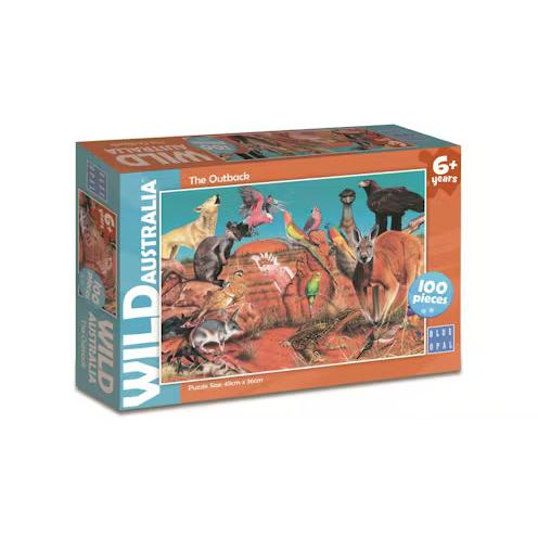 100 Piece Jigsaw - The Outback-Yarrawonga Fun and Games