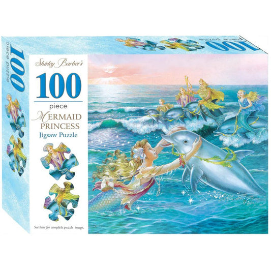 100 piece Jigsaw - Mermaid Princess-Yarrawonga Fun and Games