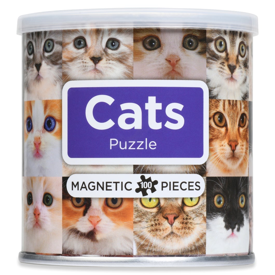 100 Piece Magnetic Puzzle - Cats-ion2]-Yarrawonga Fun and Games.