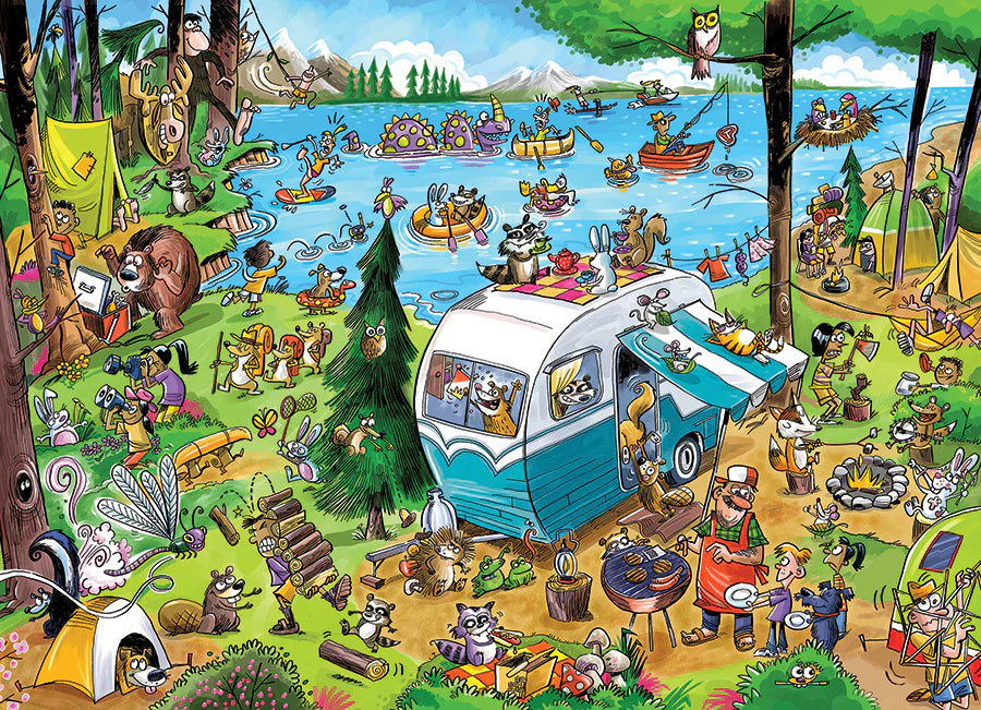 1000 Piece Jigsaw - Call of the Wild-Yarrawonga Fun and Games