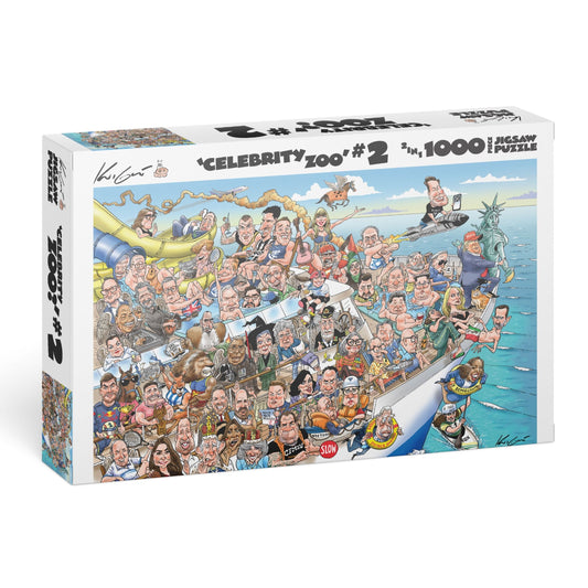 1000 Piece Jigsaw - Celebrity Zoo 2-Yarrawonga Fun and Games