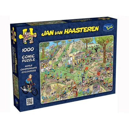 1000 Piece Jigsaw - Comic Puzzle - World Champion Cyclocross-Yarrawonga Fun and Games