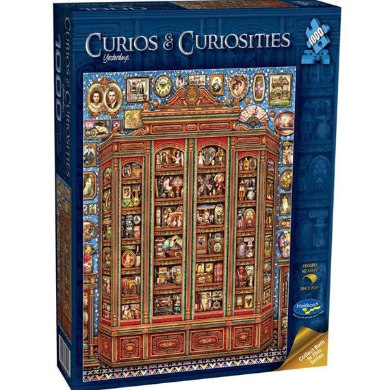 1000 Piece Jigsaw - Curious & Curiosities - Yesterdays-Yarrawonga Fun and Games
