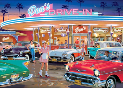 1000 Piece Jigsaw - Don's Drive In