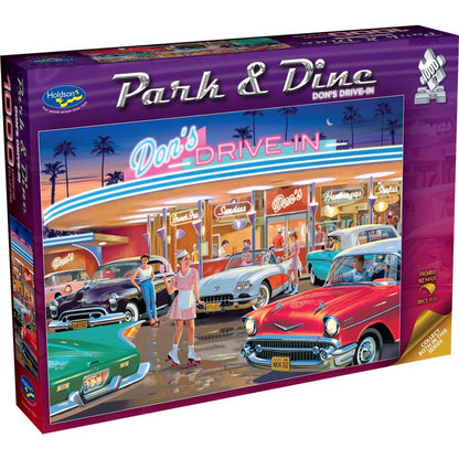 1000 Piece Jigsaw - Don's Drive In