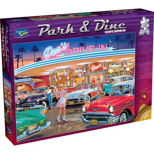 1000 Piece Jigsaw - Don's Drive In