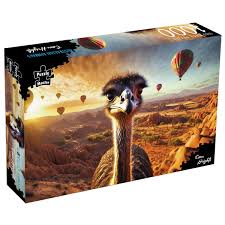 1000 Piece Jigsaw - Emu Heights-Yarrawonga Fun and Games