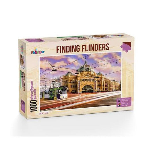 1000 Piece Jigsaw - Finding Flinders-Yarrawonga Fun and Games