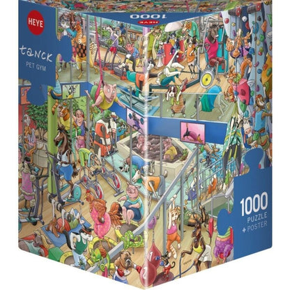 1000 Piece Jigsaw - Heye - Pet Gym-Yarrawonga Fun and Games