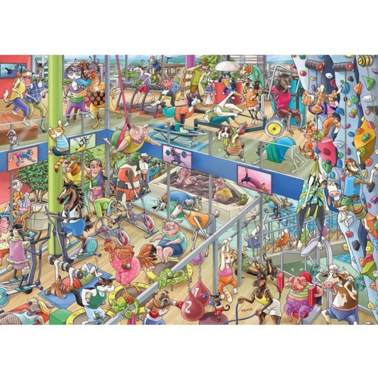 1000 Piece Jigsaw - Heye - Pet Gym-Yarrawonga Fun and Games