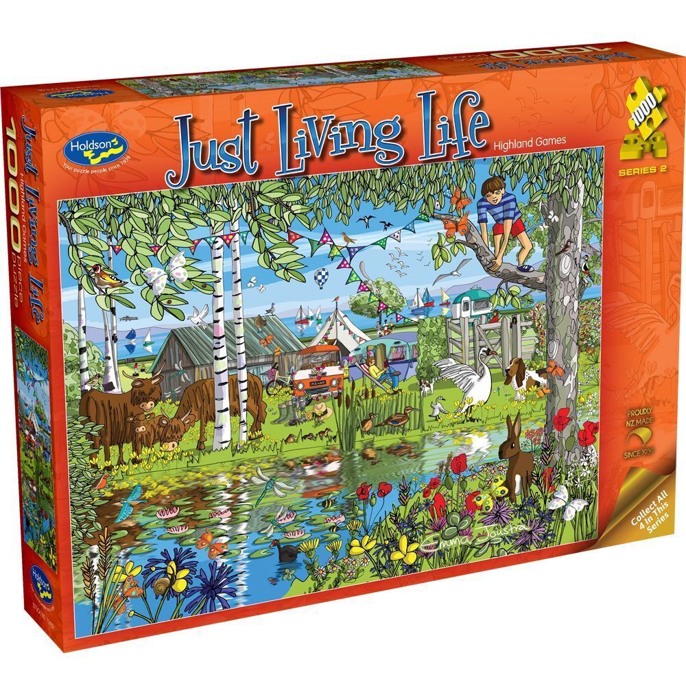 1000 Piece Jigsaw - Highland Games-Yarrawonga Fun and Games