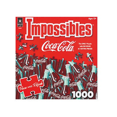 1000 Piece Jigsaw - Impossibles Coca-Cola Pause and Refresh-Yarrawonga Fun and Games.