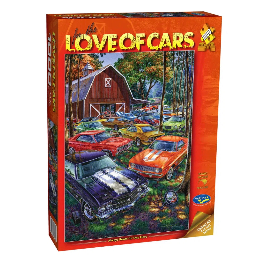 1000 Piece Jigsaw - Love of Cars - Always room for one more-Yarrawonga Fun and Games