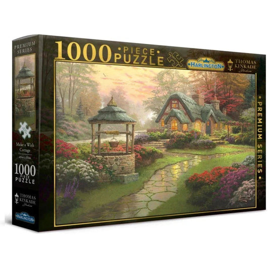 1000 Piece Jigsaw - Make a Wish Cottage-Yarrawonga Fun and Games