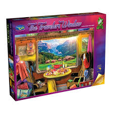 1000 Piece Jigsaw - Swizterland Train Ride-Yarrawonga Fun and Games