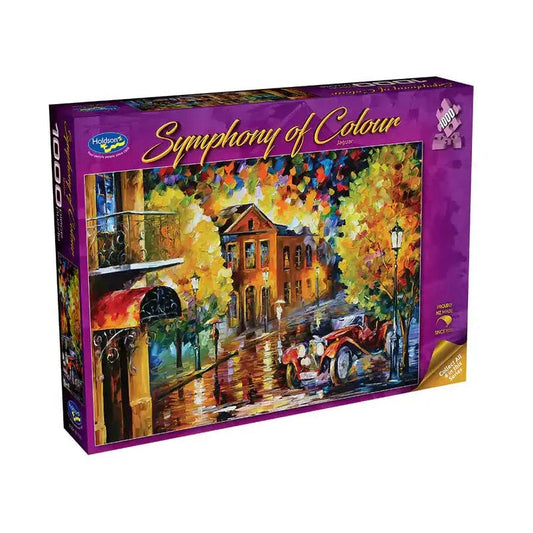 1000 Piece Jigsaw - Symphony of Colour - Jaguar-Yarrawonga Fun and Games