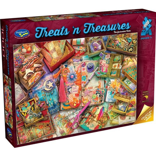1000 Piece Jigsaw - The Journalers Desk
