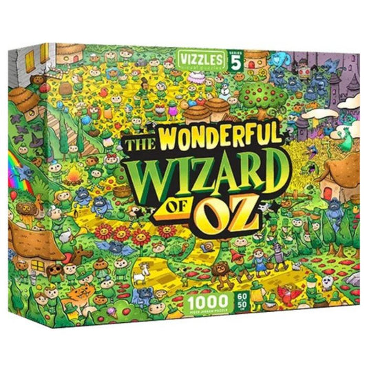 1000 Piece Jigsaw - Vizzles - The Wonderful Wizard of Oz-Yarrawonga Fun and Games