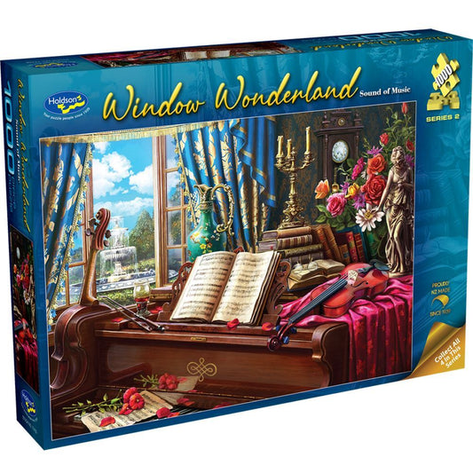 1000 Piece Jigsaw - Window Wonderland - Sounds of Music-Yarrawonga Fun and Games