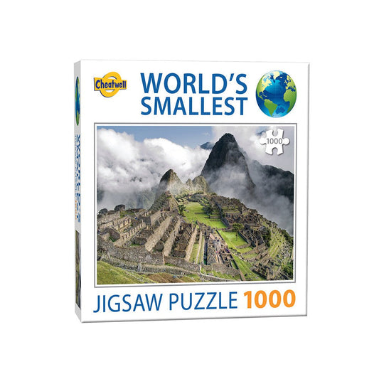 1000 Piece Jigsaw - Worlds Smallest - Machu Picchu-Yarrawonga Fun and Games