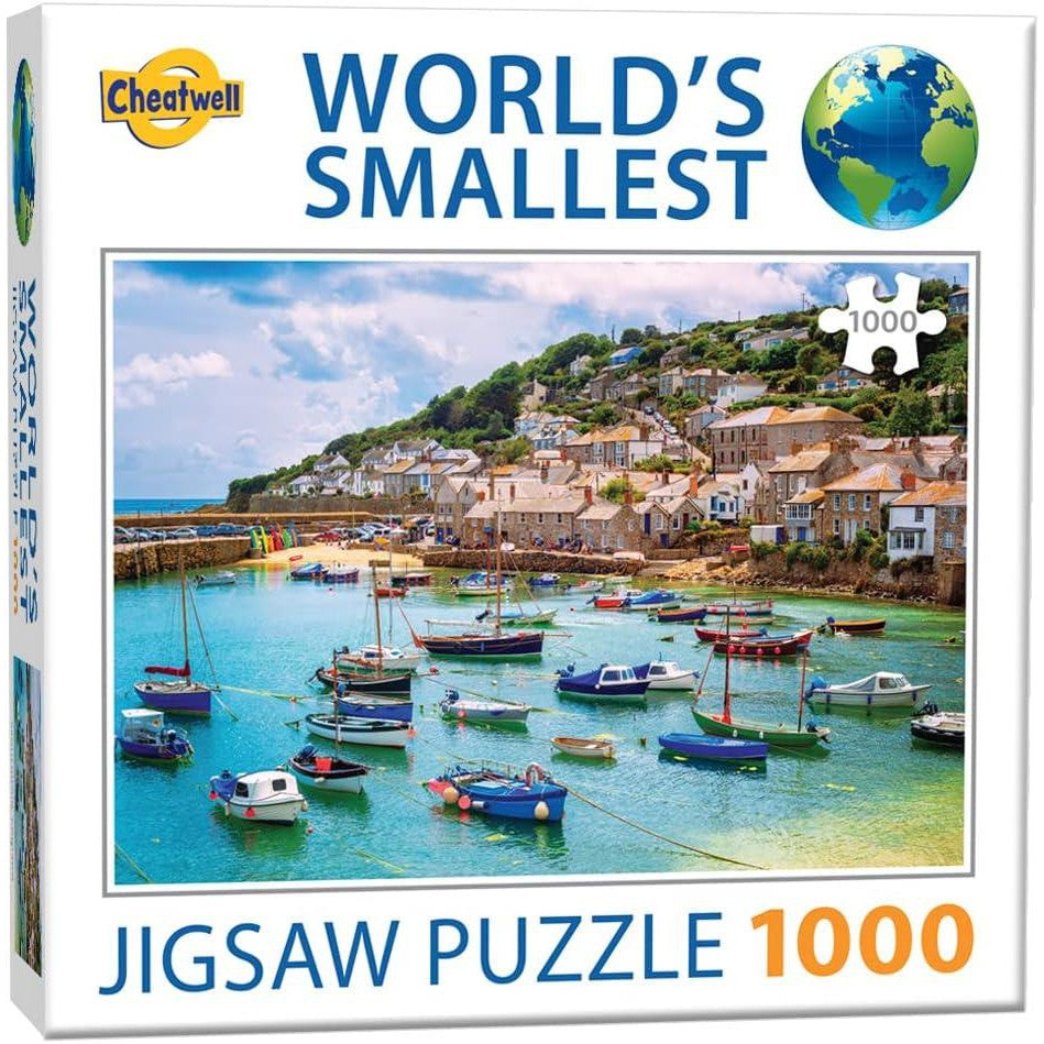 1000 Piece Jigsaw - Worlds Smallest - Mousehole UK-Yarrawonga Fun and Games