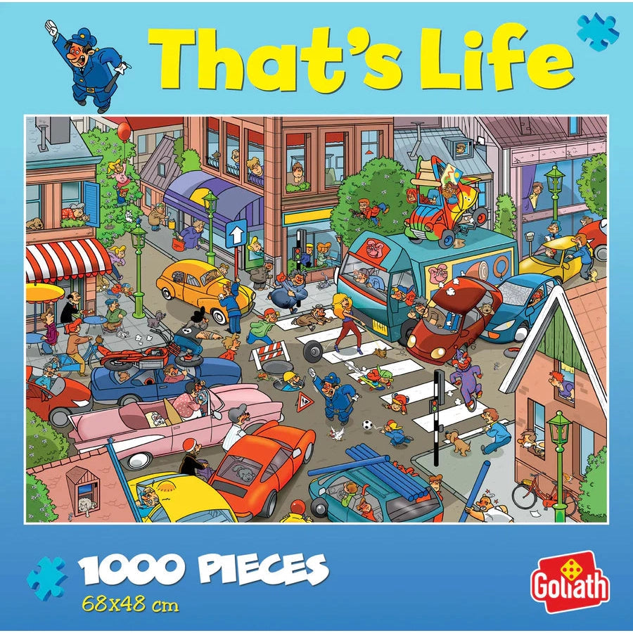 1000 piece Jigsaw - Thats Life - Intersection-Yarrawonga Fun and Games